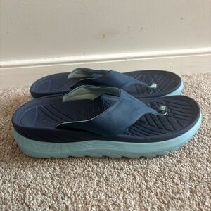Vionic Restore All Gender Recovery Sandal Women’s Size 10 Men’s Size 8 Navy Blue
